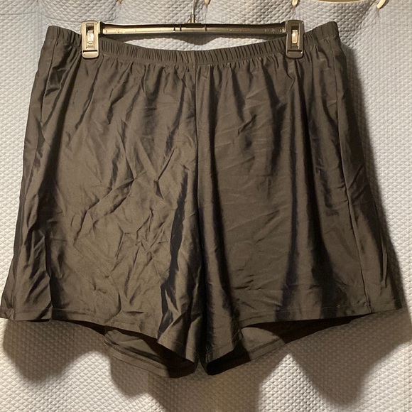 Island Escape Plus Size Swim Shorts 